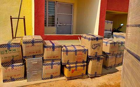 godavari packers and movers packing boxs