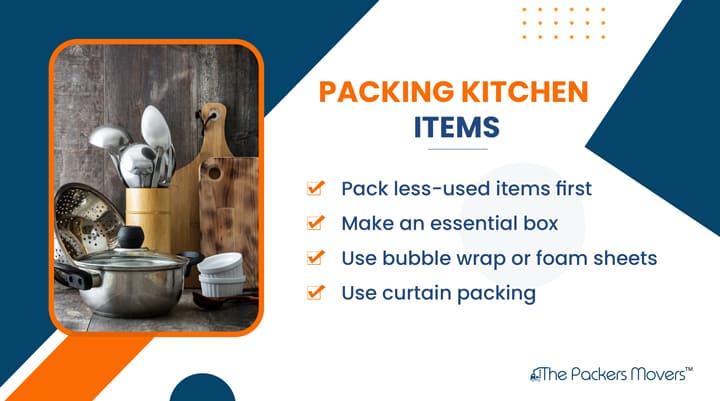 Packing Kitchen items Jaipur
