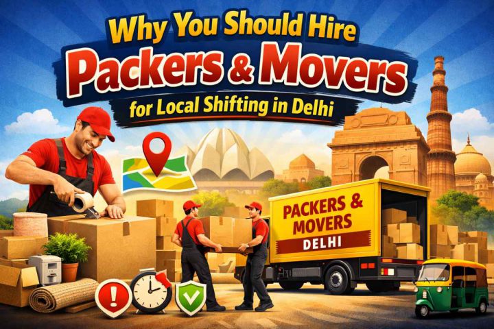 Why You Should Hire Packers and Movers for Local Shifting in Delhi – A Complete Guide